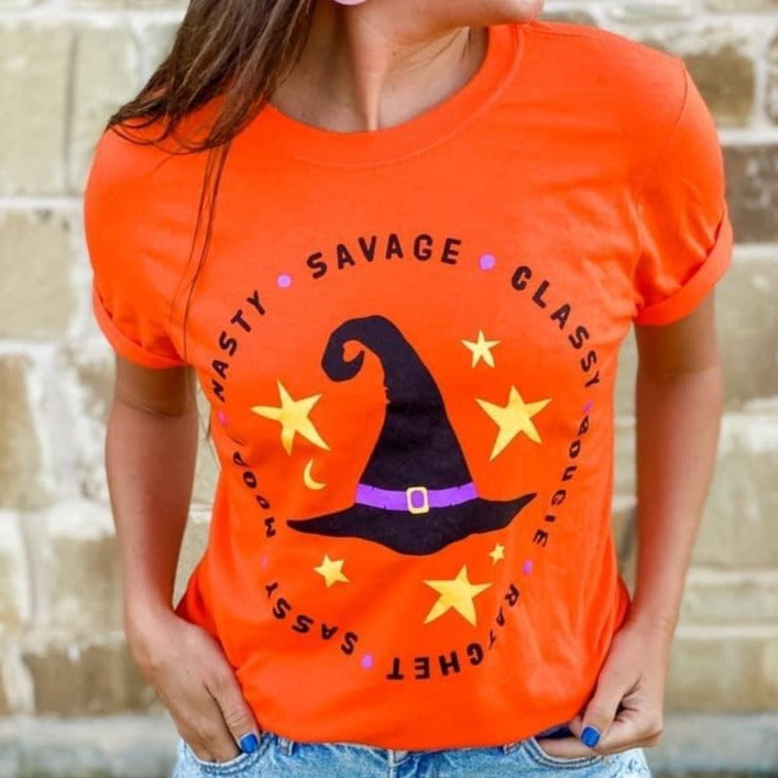 Savage, Classy, Bougie, Ratchet Witch Tee