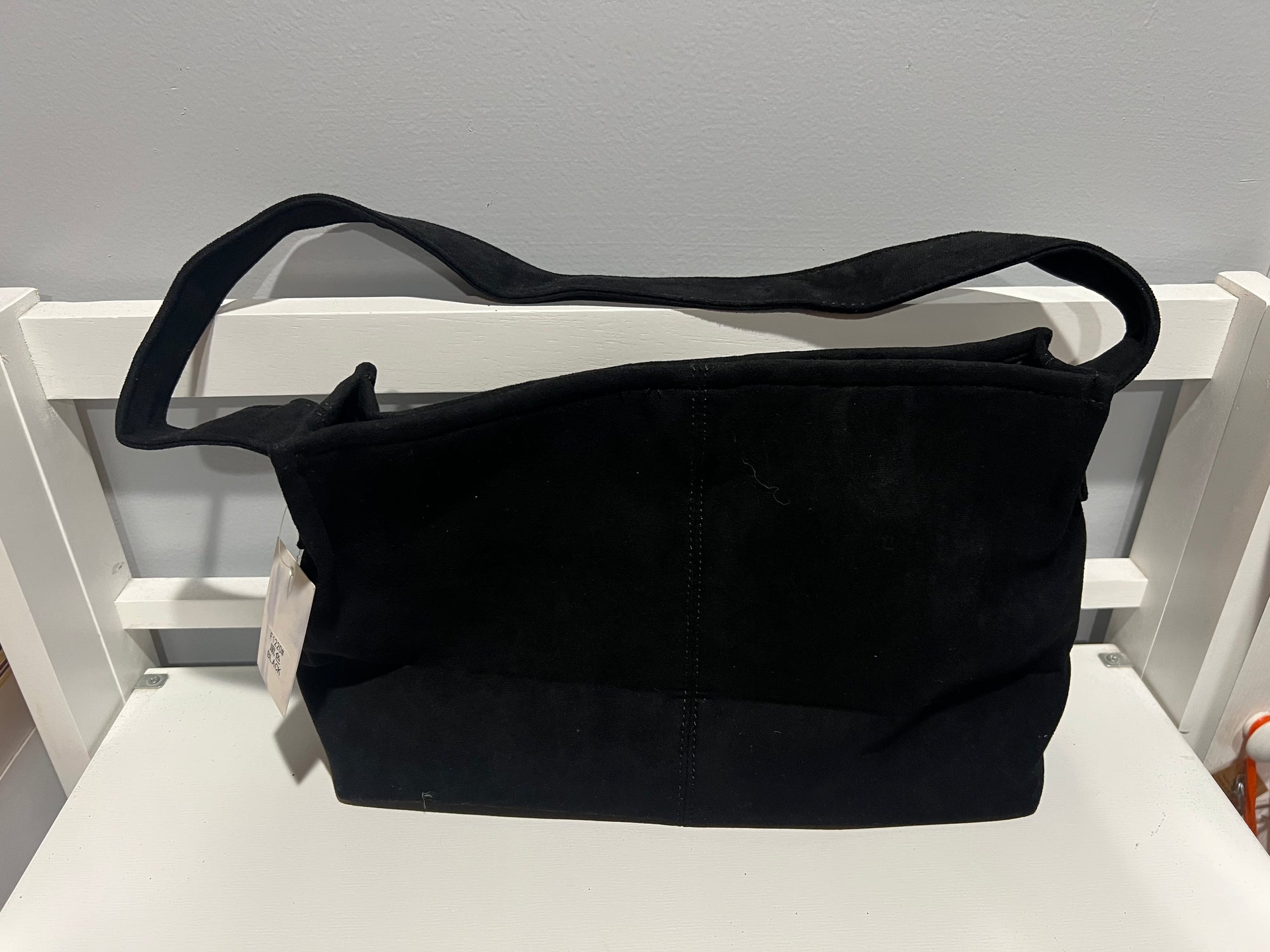 Faux Suede Purse