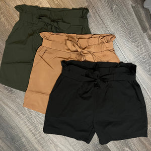 Lightweight Paper Bag Shorts