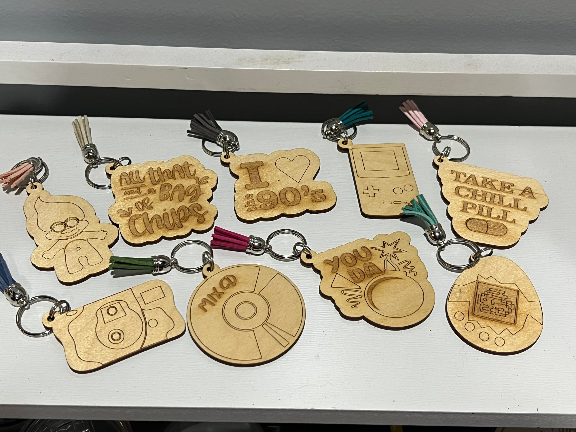 90's Keychains