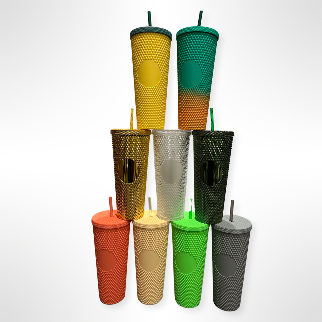 Studded Tall Tumbler Cups