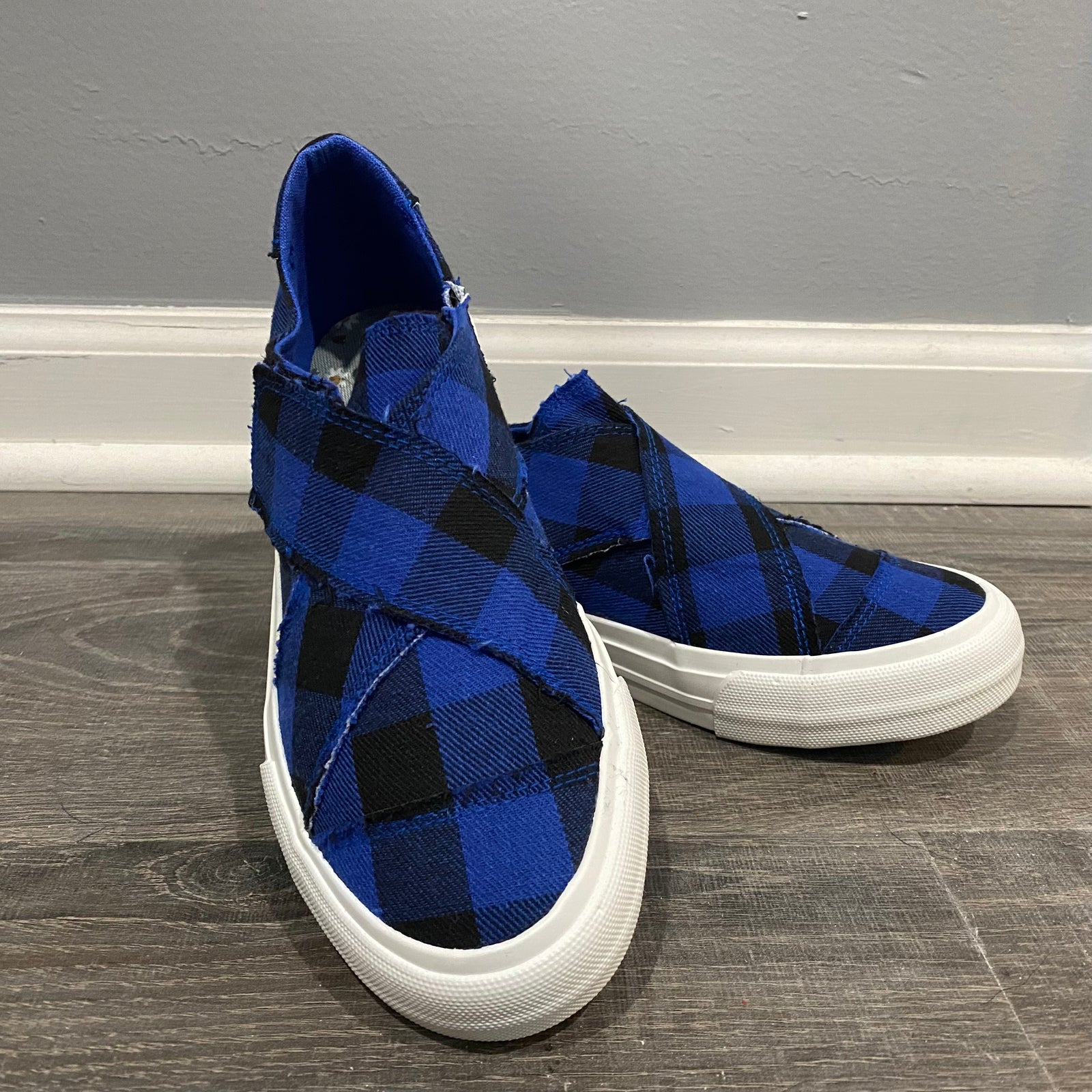 Gypsy Jazz Plaid Along - Blue