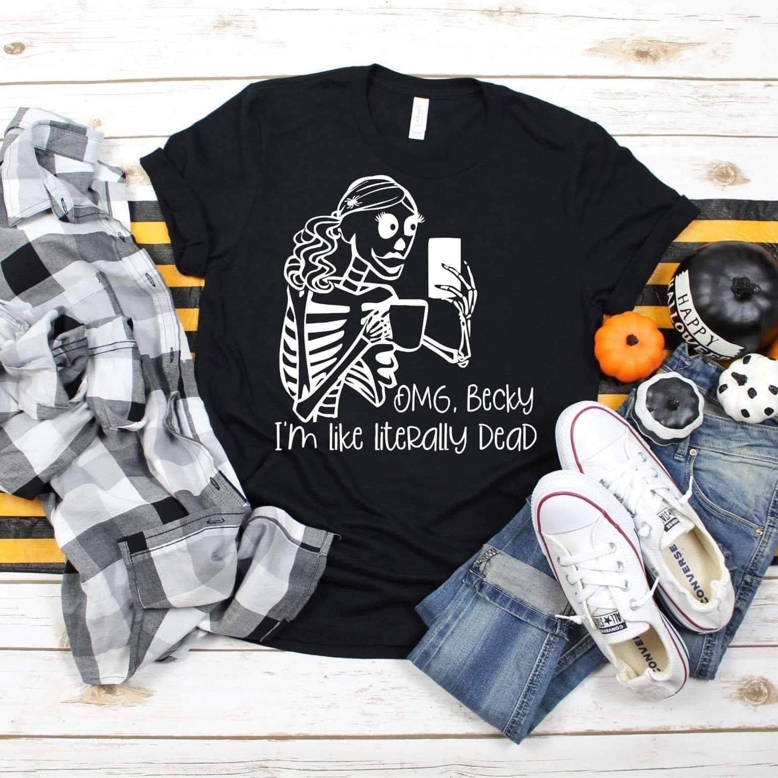 LARGE ONLY GRAPHIC TEE - OMG Becky