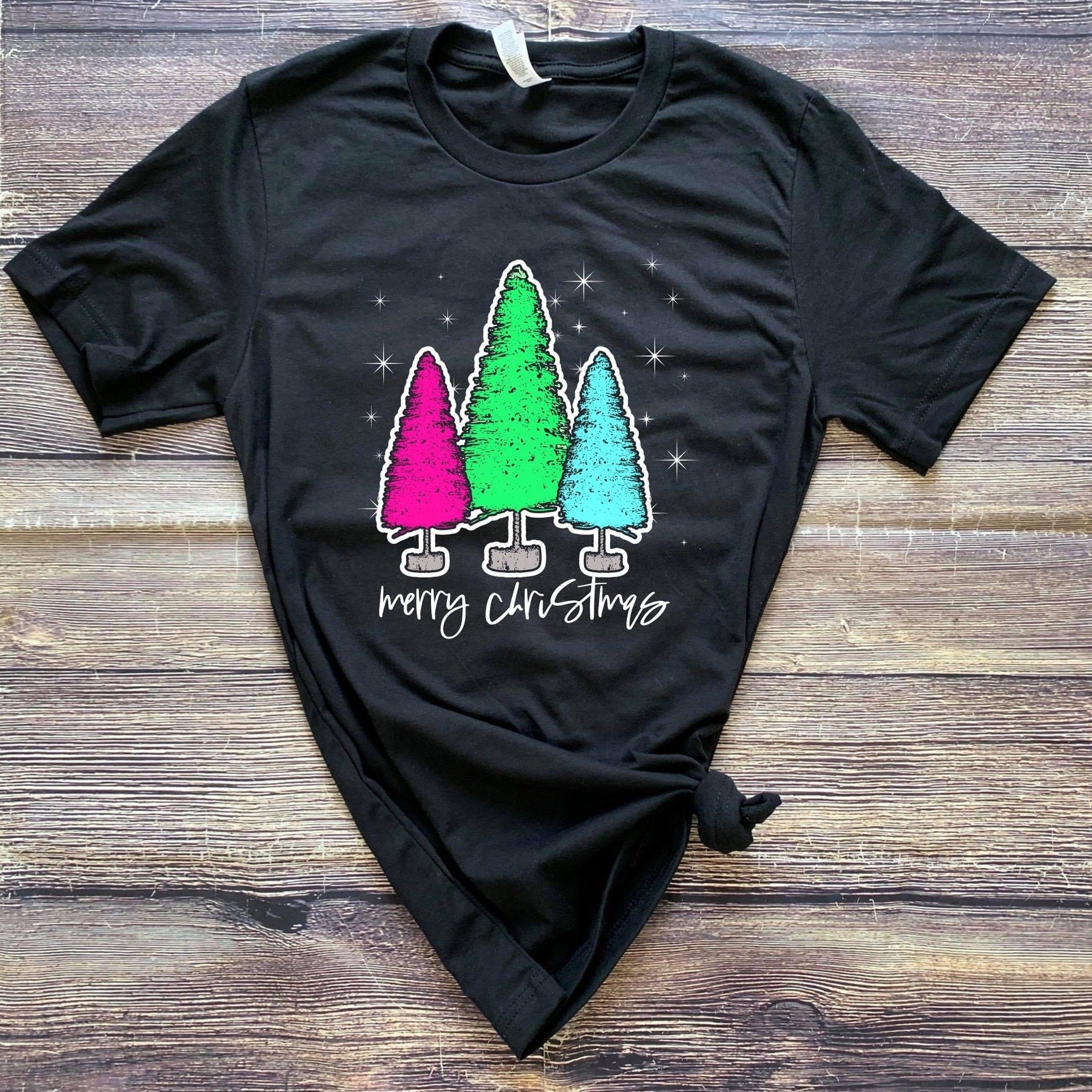 GRAPHIC TEE - Holiday Trees
