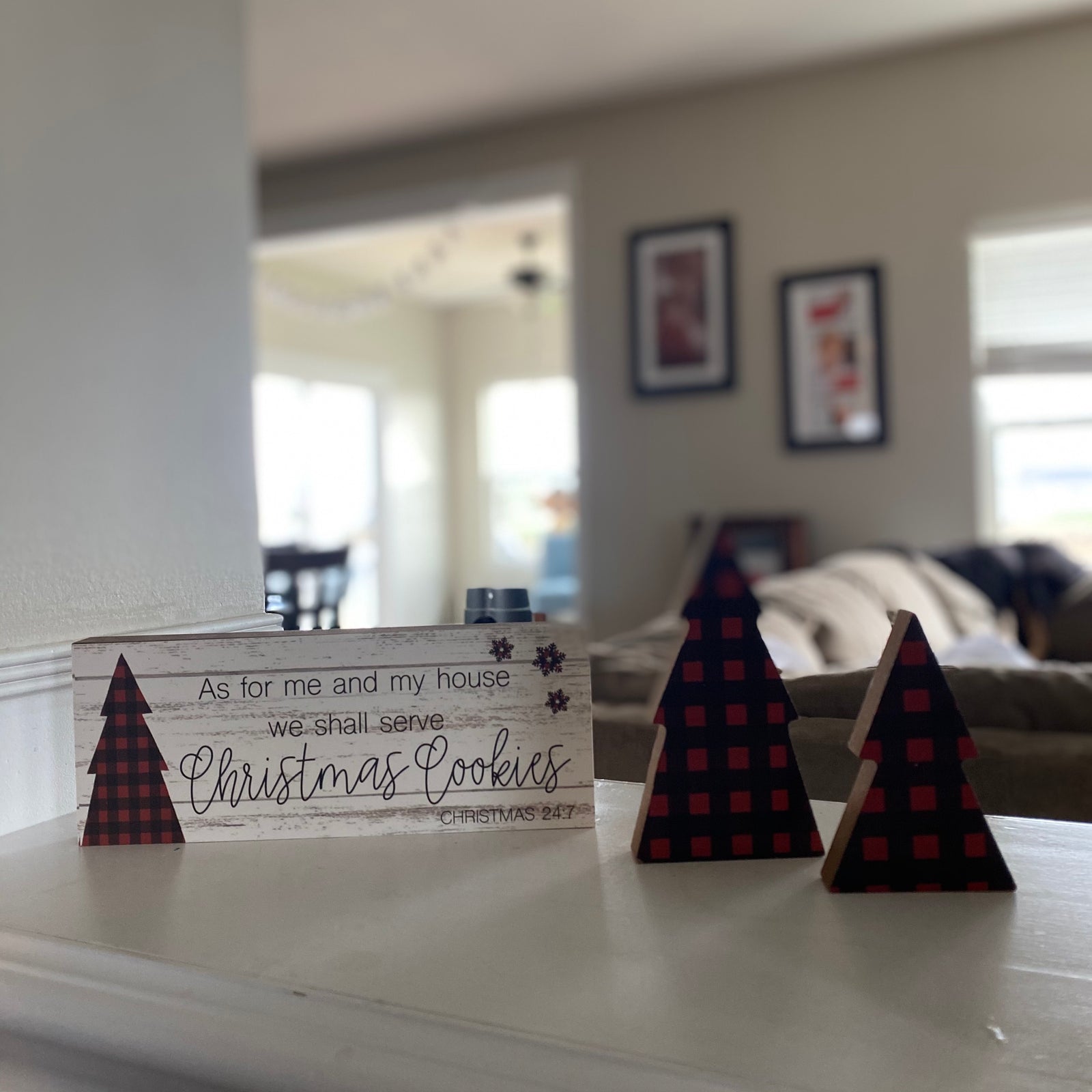 Christmas Pajamas & Trees Decor