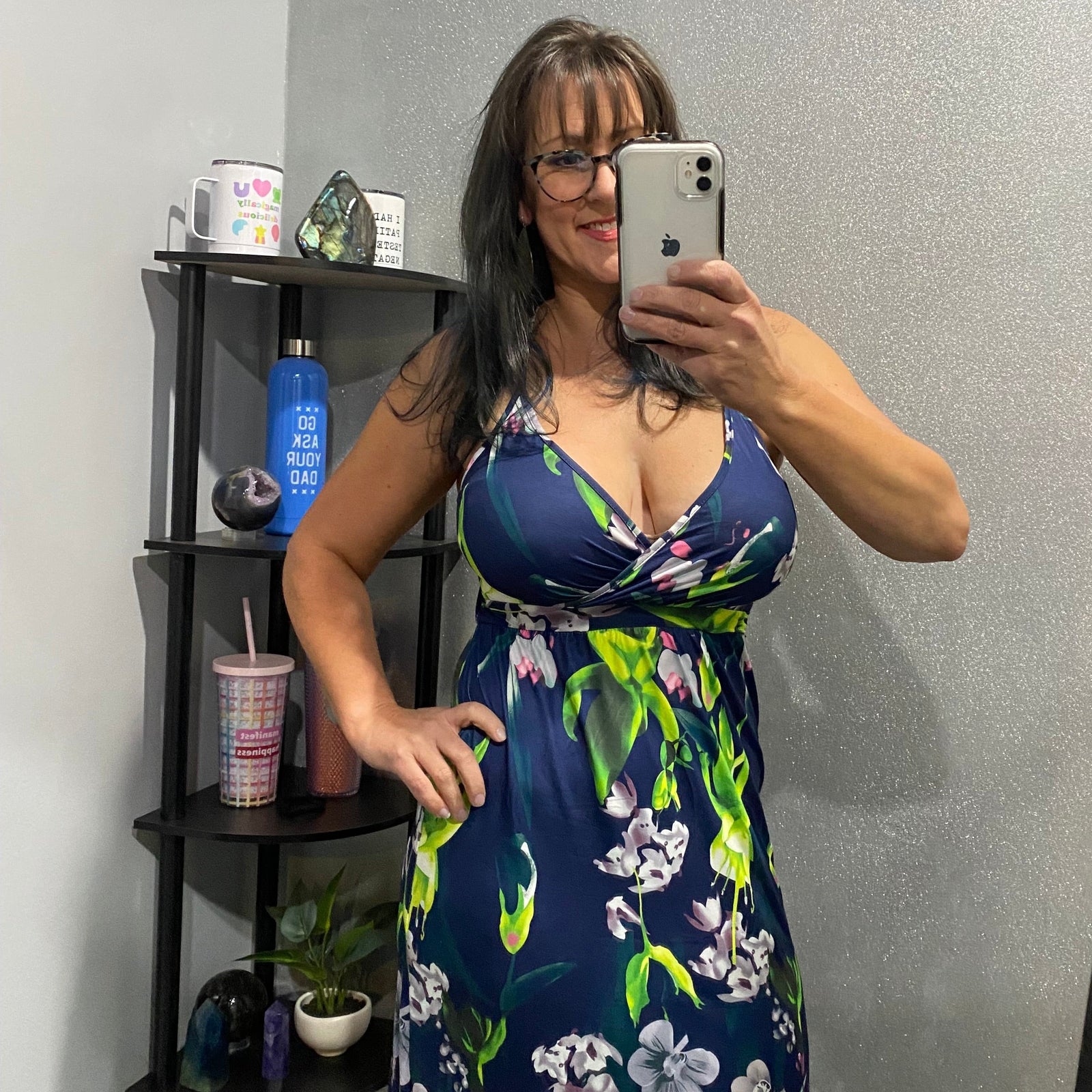 SMALL ONLY Floral Boho Maxi Dress