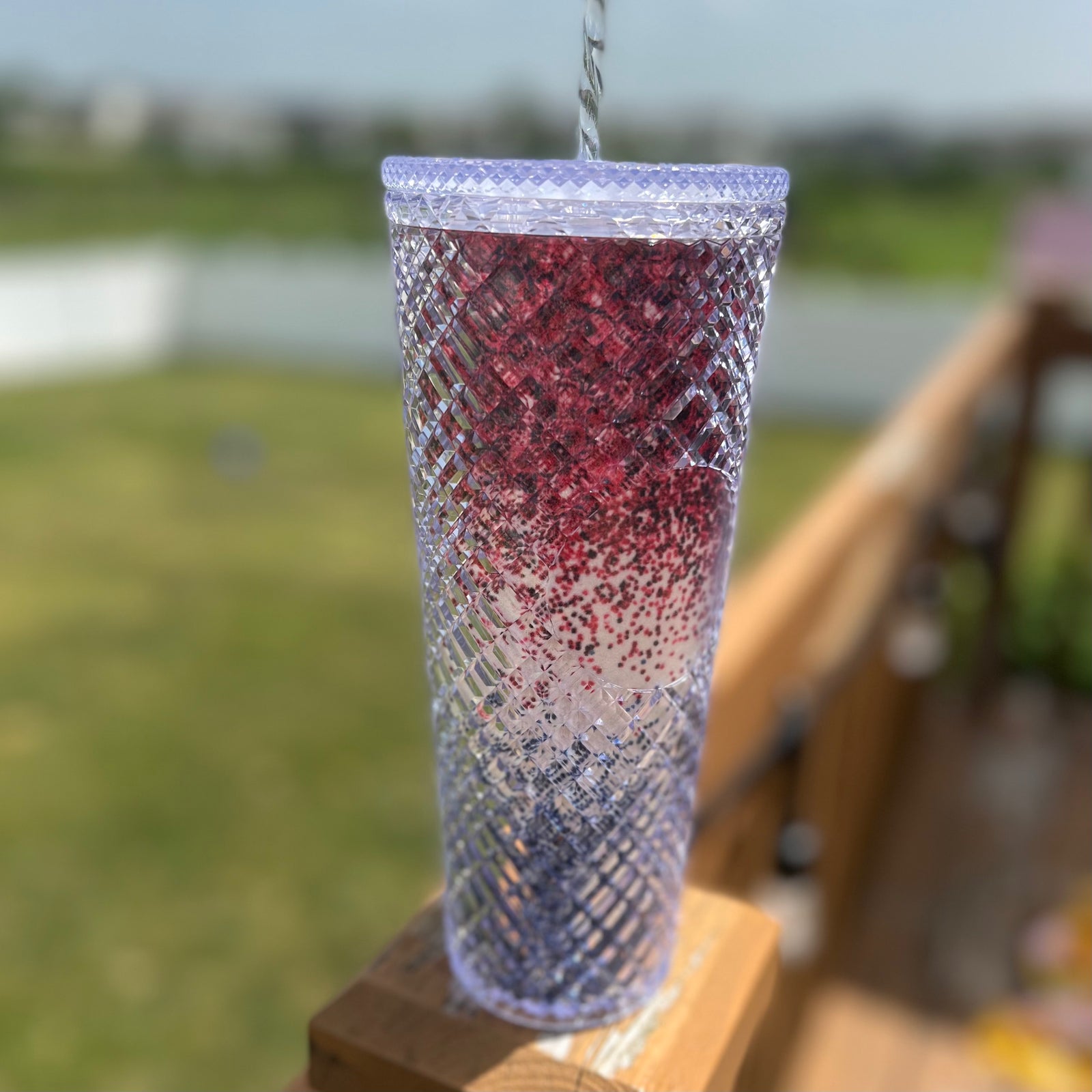 Jeweled Americana Tumbler