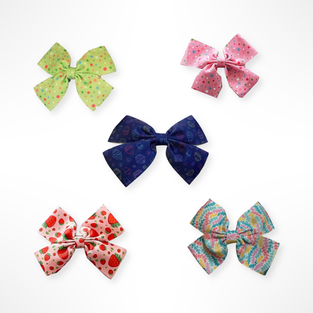 KIDS - 4" Hair Bows (MORE STYLES)