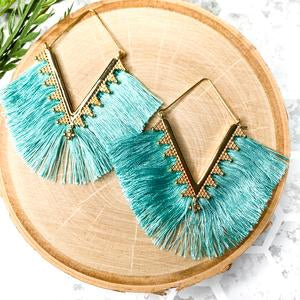 Aurora Earrings - Turquoise